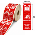 Lacre de Segurança para Delivery - Vermelho
